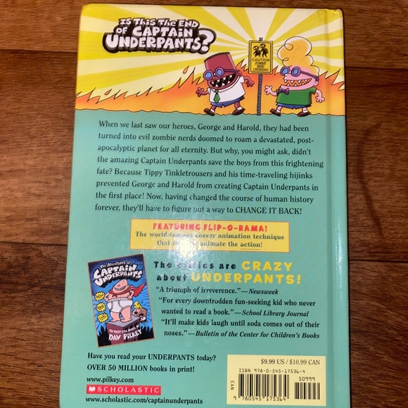 MORE OF CAPTIAN UNDERPANTS NOVELS 8-11 WITH COLOR AND NO COLOR, PLUS MORE BOOKS - Picture 6 of 14